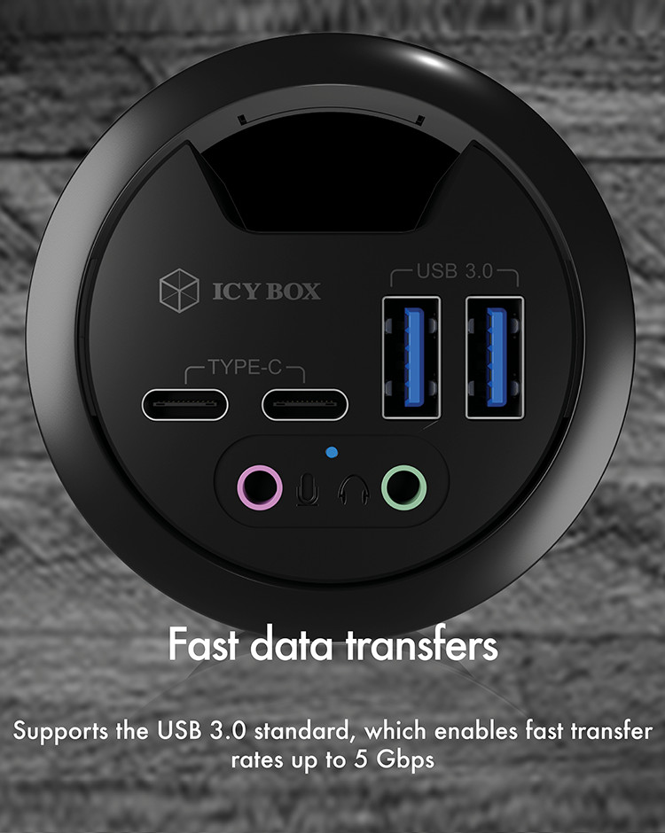 Even with just a little space: ICY BOX provides more connections with less  'cable spaghetti' with the new compact USB Hubs, Raidsonic Technology GmbH,  Story - PresseBox